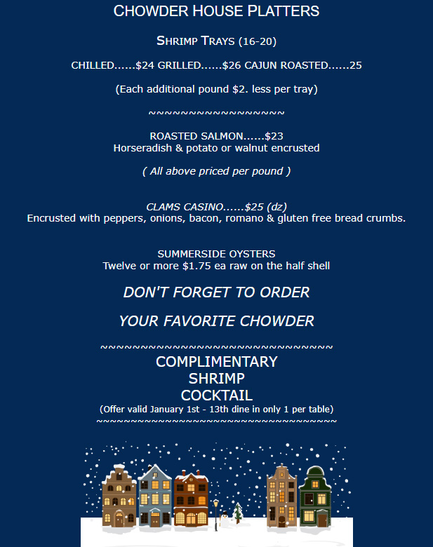 Chowder House New York Mills, NY